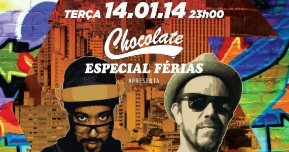 Acontece na terça mais uma edição da Festa Chocolate na Clash Club Acontece na terça mais uma edição da Festa Chocolate na Clash Club