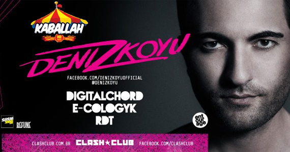 Clash Club recebe a festa Kaballah Festival com convidado internacional