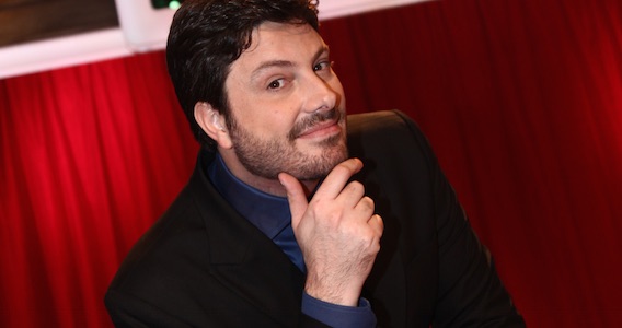 Maurício Meireles recebe Danilo Gentili no Teatro APCD na programação do Risadaria 2015