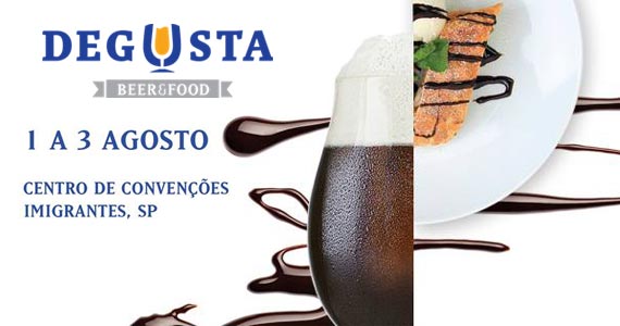 Feira Degusta Beer & Food acontece no mês de agosto no Centro de Tradições Imigrantes Eventos BaresSP 570x300 imagem
