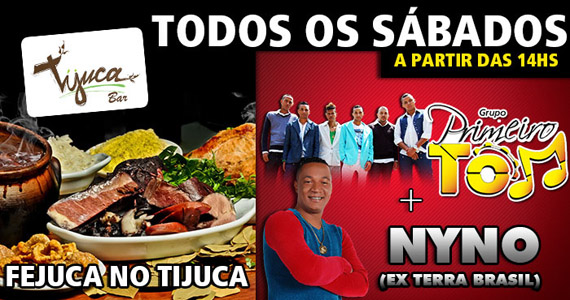 Sábado é dia de Feijoada e Pagode no Tijuca Bar
