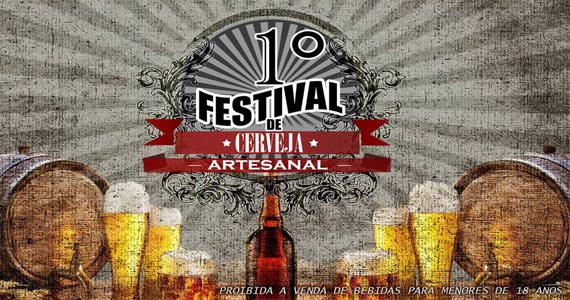 Praça das Artes recebe 1º Festival de Cerveja Artesanal com muitas atrações Eventos BaresSP 570x300 imagem