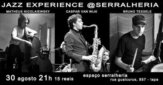 Evento Jazz Experience acontece na noite desta quinta no Serralheria