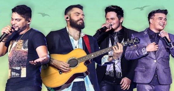 Duplas Jorge e Matheus e Matheus e Kauan fazem show juntas na Estância Alto da Serra