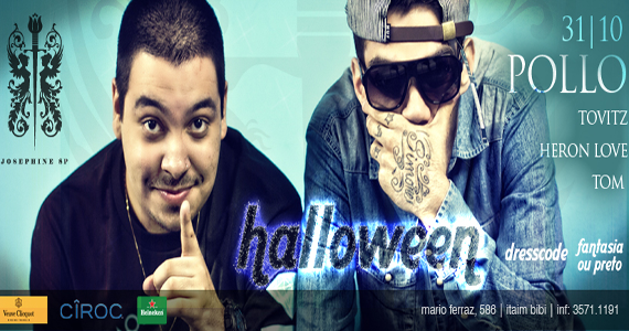 Festa de Halloween da Josephine SP anima a quarta-feira dos baladeiros