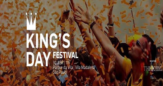Festival Holandês Kings Day acontece no Parque da Vila com jazz, exposições fotográficas e debates sobre temas sociais Eventos BaresSP 570x300 imagem