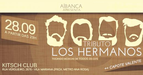 A Banca apresenta tributo ao Los Hermanos neste sábado na Kitsch Club