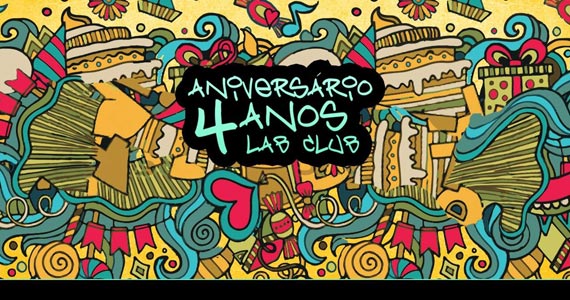 Lab Club comemora 4 anos de aniversário com convidados especiais Eventos BaresSP 570x300 imagem