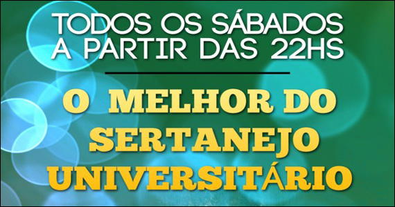 Os sucessos do Sertanejo Universitário na noite de sábado do Maevva