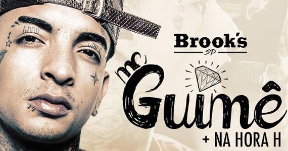 Mc Guimê e Na Hora H! fazem show no palco da Brook’s