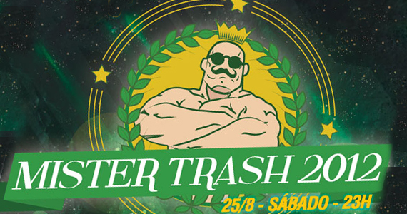 Edição anual da Mister Trash acontece na noite deste sábado na Trash 80´s