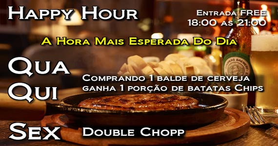 Happy hour com promoção especial no Ozzie Pub localizado na Barra Funda Eventos BaresSP 570x300 imagem