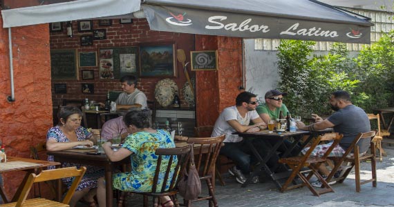 Restaurante Sabor Latino participa do Beer Mob além de ofercer diversos chopes e pratos variados Eventos BaresSP 570x300 imagem