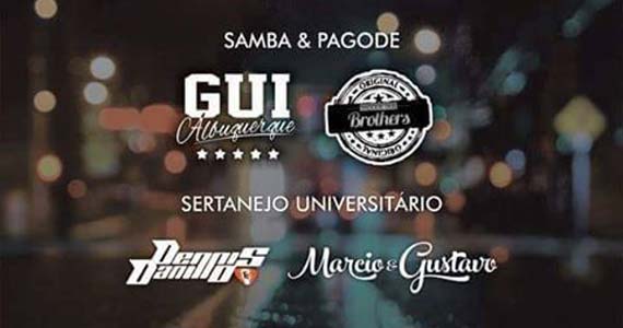 Samba e sertanejo agita o sábado no Santa Julia com atrações especiais