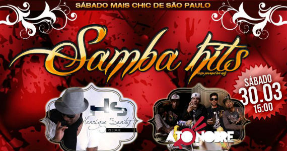 Ato Nobre e cantor Henrique Santos agitam o bar Santa Julia no sábado