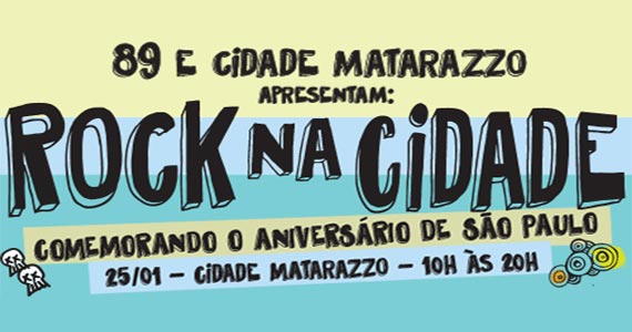 Show “Rock na Cidade” comemora aniversário de São Paulo na Cidade Matarazzo Eventos BaresSP 570x300 imagem
