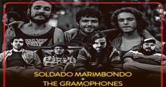 Show da banda Soldado Marimbondo e Gramophones animando a noite do B Music Eventos BaresSP 570x300 imagem