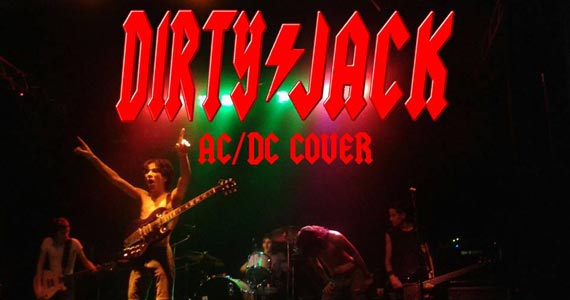 Noite de Rock acontece no The Wall Café com a banda Dirty Jack AC/DC Cover no sábado