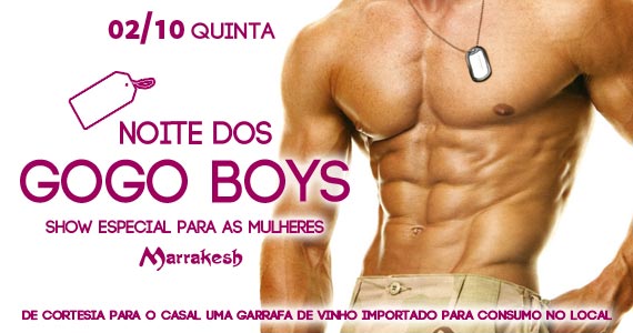 Noite dos Gogo Boys para esquentar a quinta-feira do Marrakesh Club Eventos BaresSP 570x300 imagem
