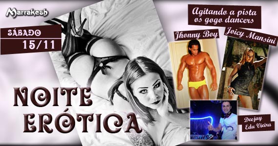 Noite Erótica com shows de strip-tease neste sábado no Marrakesh Club Eventos BaresSP 570x300 imagem