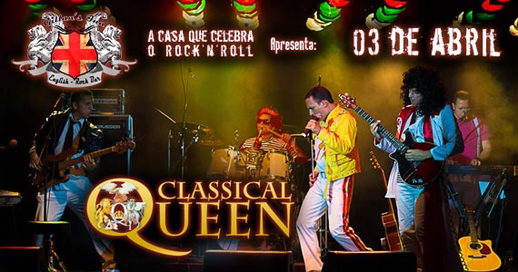 Banda Classical Queen comanda a noite de sexta-feira no Gillan's Inn Eventos BaresSP 570x300 imagem