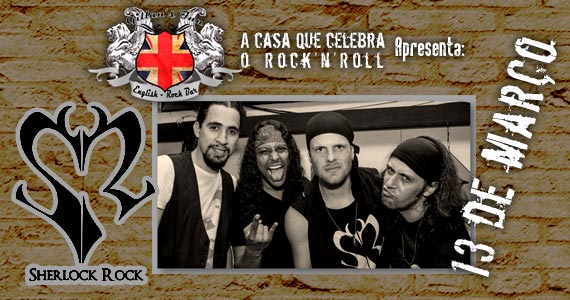 Banda Sherlock Rock comanda a noite com muito pop rock no Gillans Inn Eventos BaresSP 570x300 imagem