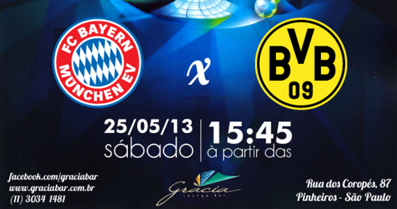 Gràcia Bar oferece transmissão ao vivo da Final UEFA Campions League no sábado