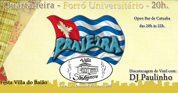 Grupo Praieira agita a quarta-feira no Villa São Leôncio com muito forró Grupo Praieira agita a quarta-feira no Villa São Leôncio com muito forró