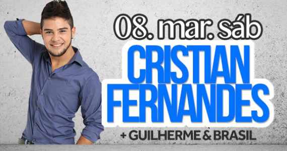 Cristian Fernandes e Guilherme & Brasil animam o público no Wood's Bar neste sábado' Cristian Fernandes e Guilherme & Brasil animam o público no Wood's Bar neste sábado'