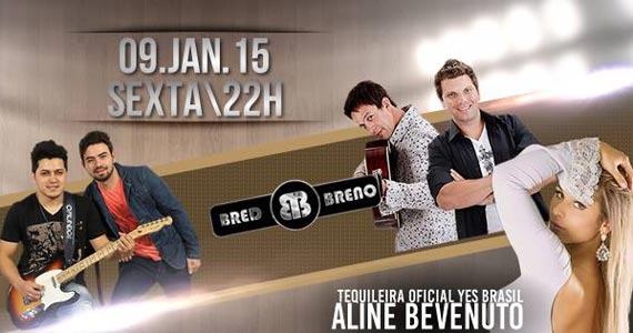 Caio e Carlinhos e Bred E Breno comandam a sexta do Yes Brasil Pub