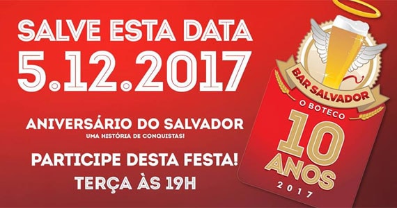 O Bar Salvador celebra 10 anos de sucesso em Moema, nesta terça-feira Eventos BaresSP 570x300 imagem