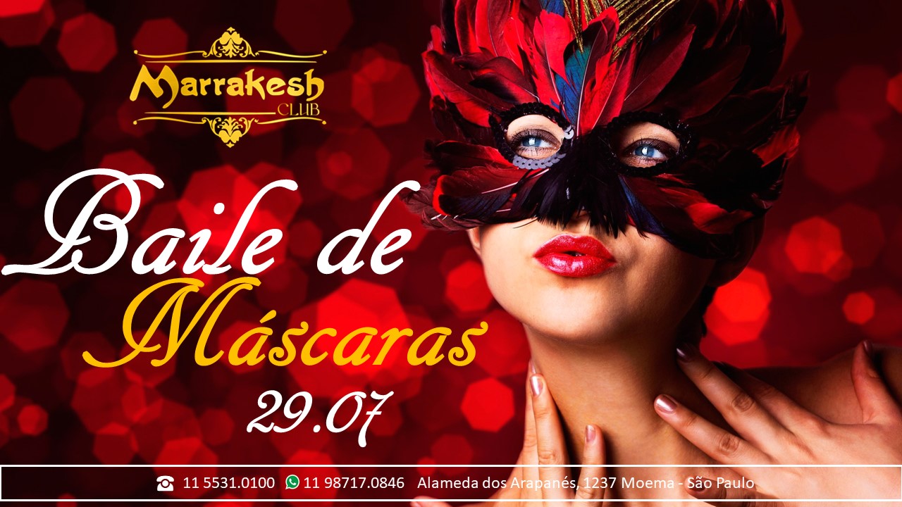 Baile de Máscara com muito swing e erotismo no Marrakesh Club Eventos BaresSP 570x300 imagem