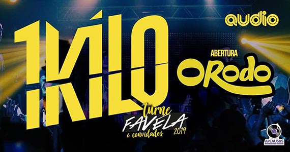 1Kilo chega a Audio com a turnê Favela com abertura do grupo O Rodo Eventos BaresSP 570x300 imagem