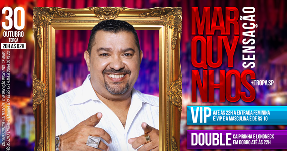 Show de Marquynhos Sensação no Templo Bar de Fé