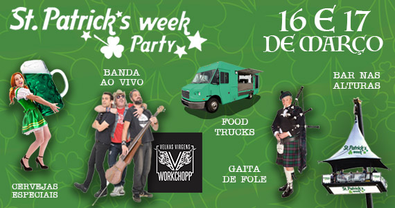 St. Patricks Week Party é novidade da 6º edição do festival irlandês