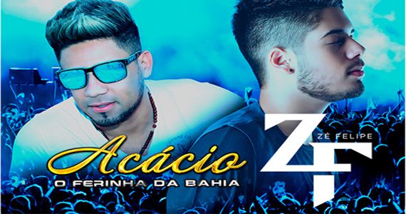 Acácio “O ferinha” e Zé Felipe cantam no Centro de Tradições Nordestinas, nesta terça-feira