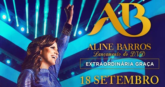Aline Barros lança DVD Extraordinária Graça no Espaço das Américas Eventos BaresSP 570x300 imagem