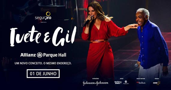 Ivete Sangalo e Gilberto Gil fazem show inédito para lançamento do Allianz Parque Hall