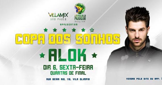 Villa Mix realiza projeto Copa dos Sonhos com shows e transmissão dos jogos Eventos BaresSP 570x300 imagem