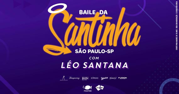 Baile da Santinha com Léo Santana animando o Esporte Clube Sírio Eventos BaresSP 570x300 imagem