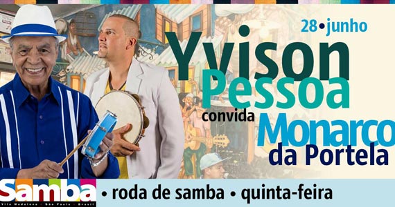 Roda de Samba com show especial de Monarco no Bar Samba