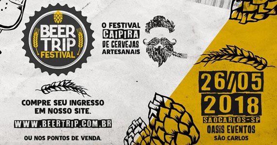 BeerTrip Festival divulga e propaga a cultura cervejeira em São Carlos no Oasis Eventos Eventos BaresSP 570x300 imagem