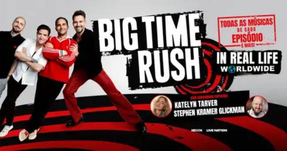 Big Time Rush desembarca em São Paulo em março para show único no Espaço Unimed