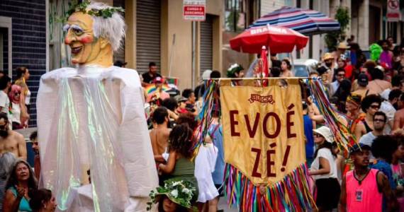 Bloco Evoé Zé em SP: Carnaval e teatro se encontram na Bela Vista neste domingo Bloco Evoé Zé em SP: Carnaval e teatro se encontram na Bela Vista neste domingo