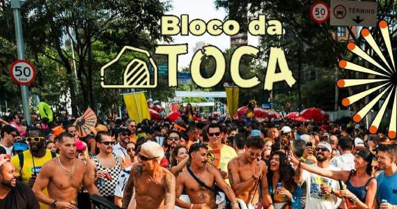 Bloco Toca transforma a Faria Lima em pista de dança eclética neste domingo de Pré-Carnaval