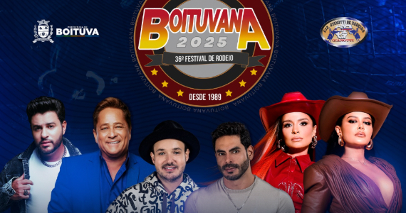 Boituvana 2025 celebra a cidade com rodeio e shows gratuitos Boituvana 2025 celebra a cidade com rodeio e shows gratuitos