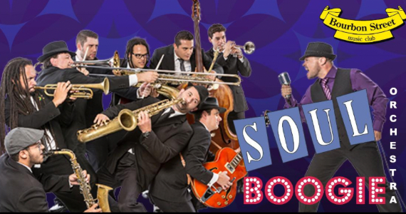 Soul Boogie Orchestra agita o Bourbon Street com clássicos Soul Boogie Orchestra agita o Bourbon Street com clássicos dançantesdançantes