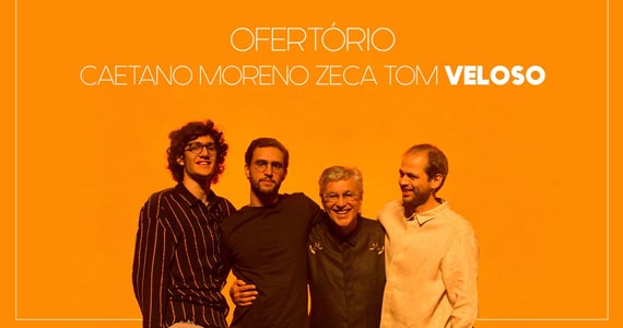 Caetano Veloso e seus filhos apresentam turnê Ofertório no palco do Credicard Hall Eventos BaresSP 570x300 imagem