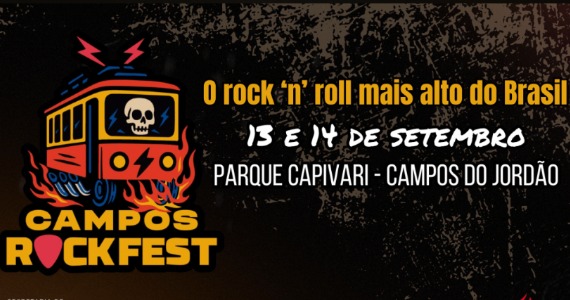 Campos Rock Fest agita Campos do Jordão em setembro Campos Rock Fest agita Campos do Jordão em setembro