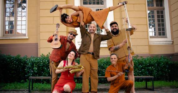 Caravana Tapioca faz apresentação gratuita do espetáculo circense 